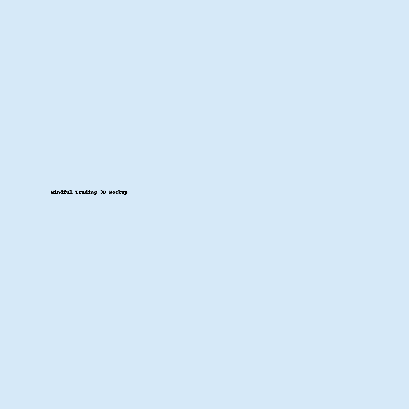 Mindful Trading 3D Mockup